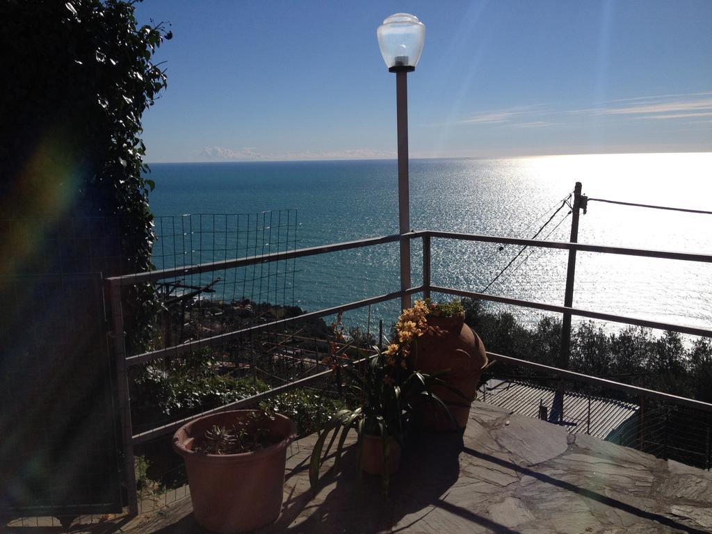Villa Tramonto Sul Mare Framura Exterior foto